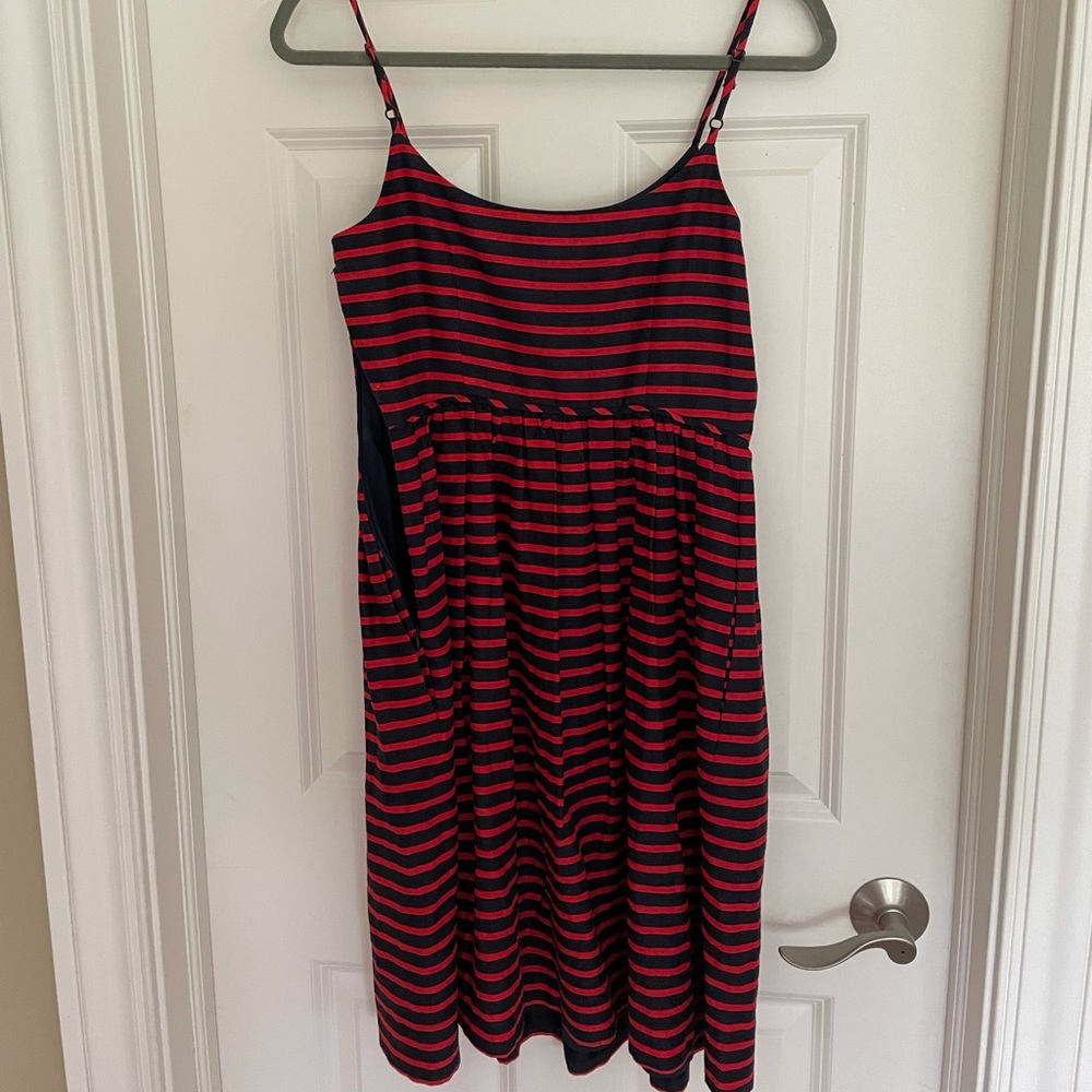 Striped J.Crew dress
